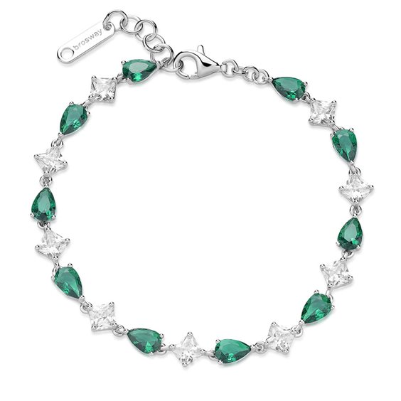 Pulsera Brosway Mujer FANCY - LIFE GREEN in Plata FLG111 - FLG111